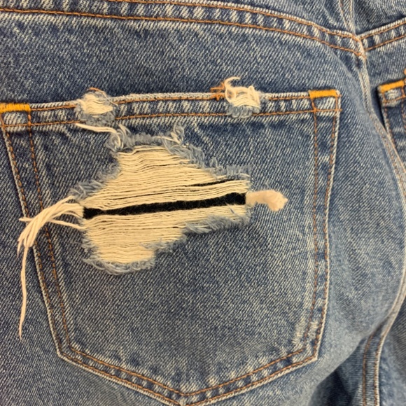 Albercrombic&Fitch jeans wide leg Annie high rise 28 size 6 - Picture 4 of 5